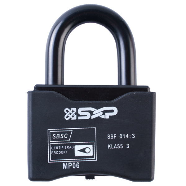 SeaTec, SXP Vorhängeschloss MP06 12mm Klasse 3 zugelassen