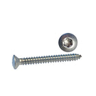 Skrue Linsehoved 6,3 x 38 A4 Torx fra 1852, set forfra med tydelig detalje af hovedet.