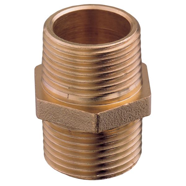 Guidi brystnippel i bronze set fra siden med detaljeret design