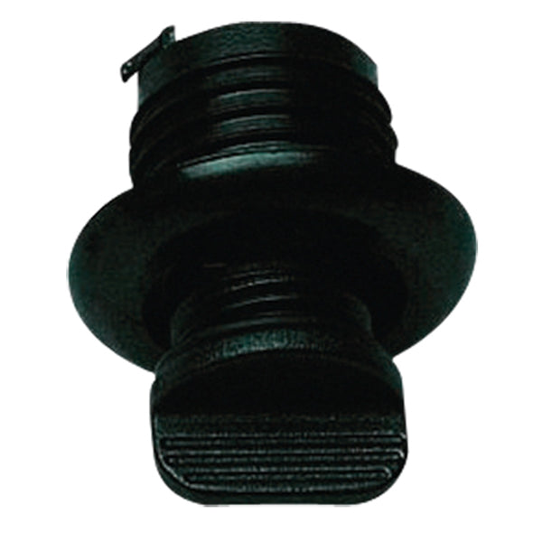 Nouva Rade, SeaTec, Nuova Rade Lenzstopfen m/Schraubloch schwarz Ø 40 mm