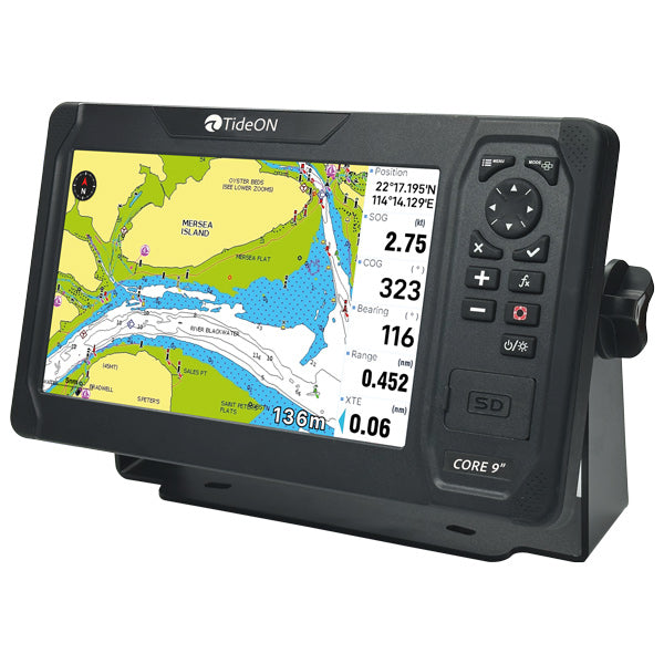 TideON, Core 9" Kartenplotter mit hoher Helligkeit