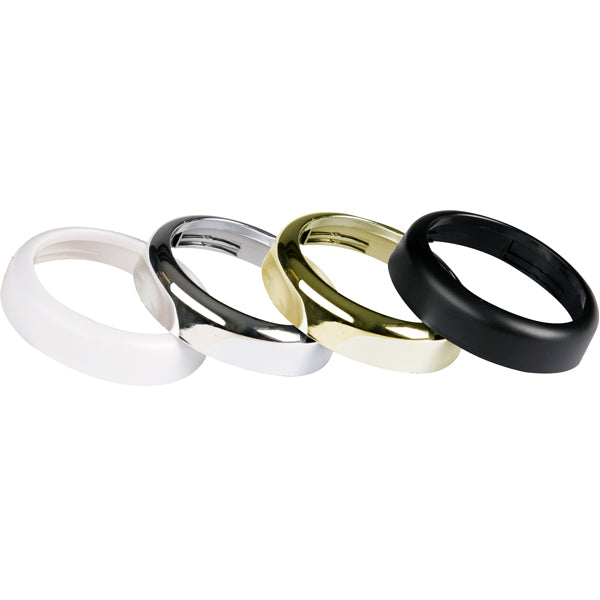 Kus Fronring i sort, 52 mm, klar til installation på båd