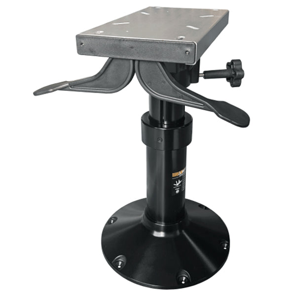 ESM, SeaTec, ESM Ocean gasgedämpfte Stuhlkonsol Schwarz 35-47 cm mit Dreh- und Gleitsystem
