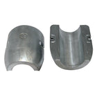 Akselanode Tecnoseal 55/19mm viser en rund anode med metalfinish.