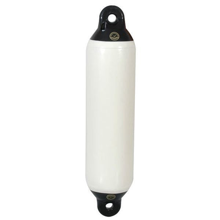 Dan-Fender 520 i hvid med sort top vist fra siden