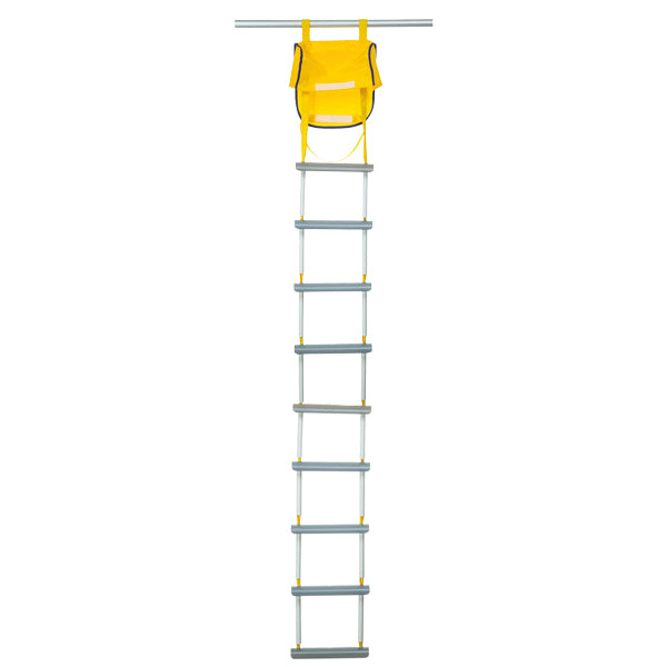 MOB, SeaTec, M.O.B. Leiter 9 Stufen Fiberglas 2490x260mm