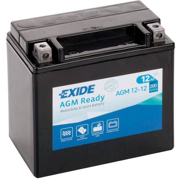 Exide, 12V Batterie AGM12-12 12AH 150×90×145 mm
