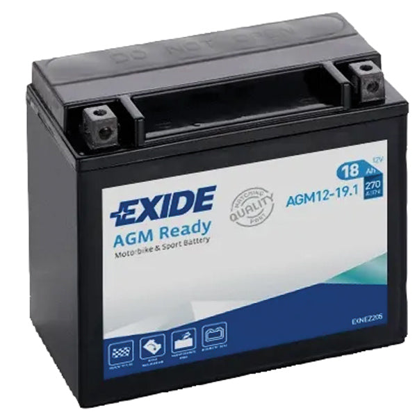 Exide, 12V Batterie ETX20H-BS 12 V