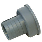 Feit Pompe slangestuds til pumpe med 30mm tilgang, set forfra.