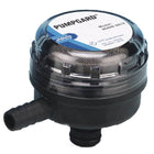 Jabsco pumpgard filter med 90º indgang, monteret på pumpe