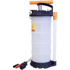 SeaTec oliesuger 6.5 ltr. set fra siden med hane
