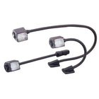 Hella kortlampe 60cm fast 12V monteret på bådens dæk