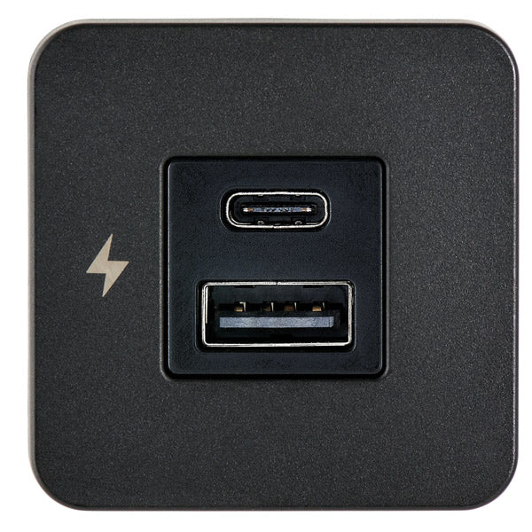 ScanStrut, Tile Einbaubuchse USB-A & USB-C 12/24 V