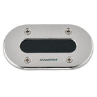 ScanStrut dæksgennemføring set forfra med lavprofil design.