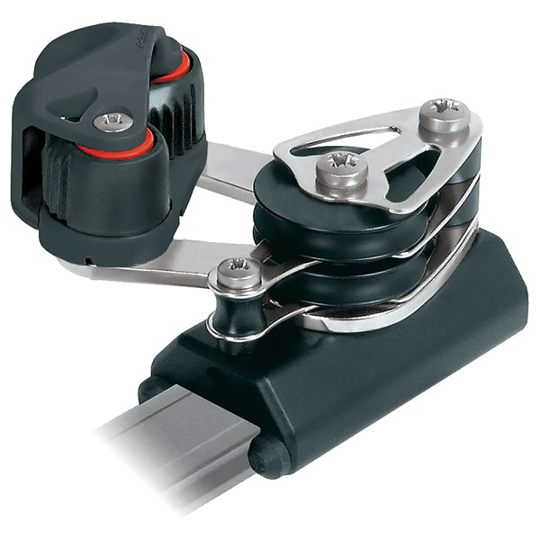 Ronstan, Serie 26 Endkontrolle mit doppelten Führungsblöcken 95x45 mm