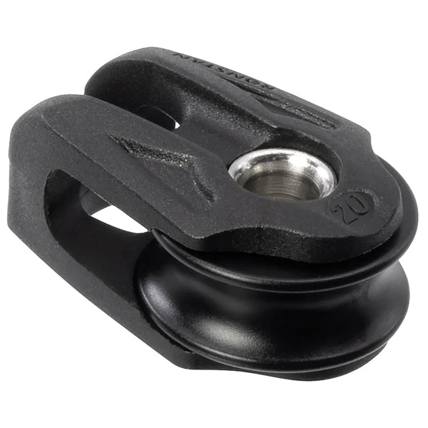 Ronstan, Serie 20 Orbit Fußblock Acetal-Scheibe verstärkter Nylonrahmen