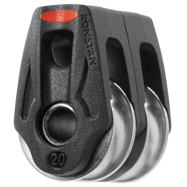 Ronstan, Serie 20 Orbit Doppelblock High Load rostfreier Stahl