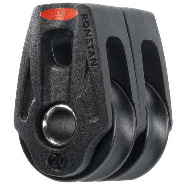 Ronstan, Serie 20 Orbit Doppelblock Acetal-Scheiben verstärktes Nylon