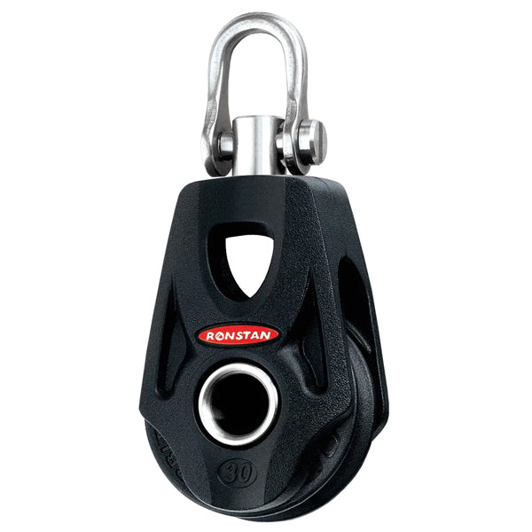 Ronstan, Serie 30 Orbit Einscheibenblock mit Wirbel 30 mm