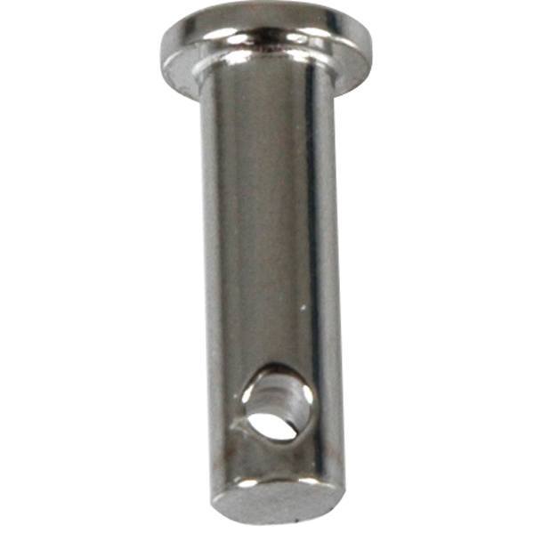 SeaTec splitbolt i rustfrit stål set fra siden, klar til montering.