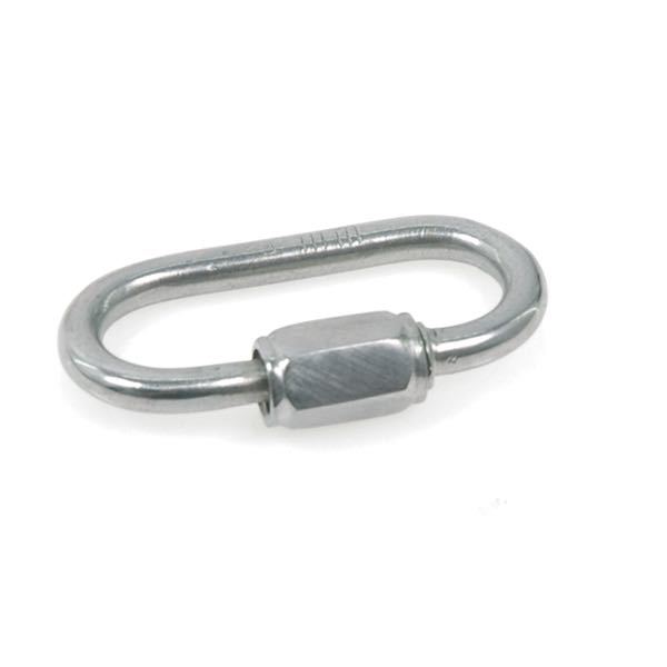 1852 P-led RF 8mm AISI 304 sjækel set fra siden