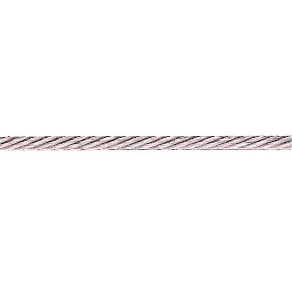 SeaTec wire model 7x19 Ø6mm i rulle, klar til brug.