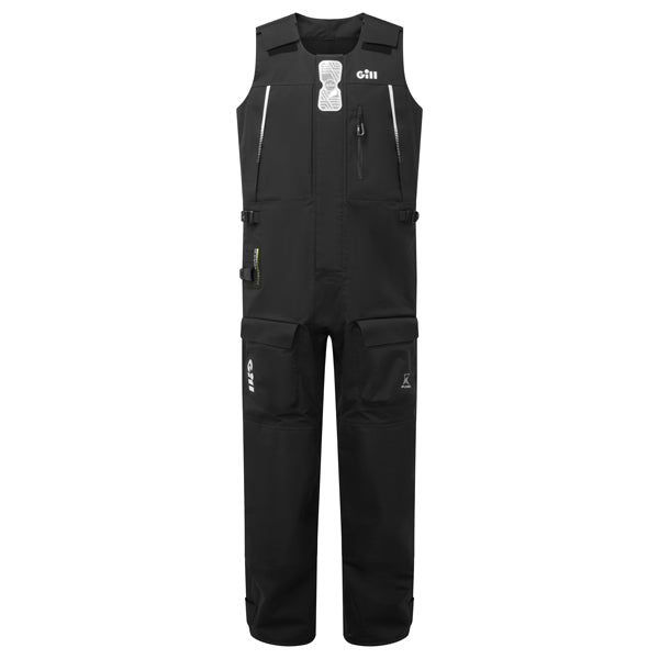 Gill OS14T Ocean buks i sort set forfra med detaljeret design.