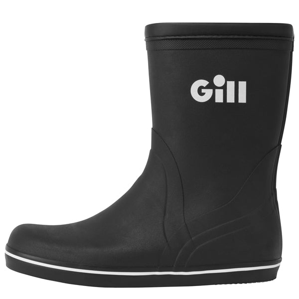 Gill 917 gummistøvle set forfra, kort model i størrelse 37.