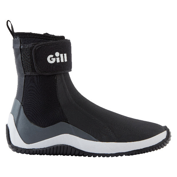 Gill 966 Aero neopren støvle i sort, set fra siden