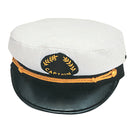 Hvid Captain Cap fra SeaTec i str. 60 set oppefra