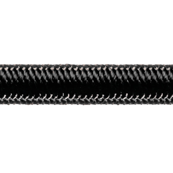 Robline elastiksnor 7mm sort rullet op i 200 meter