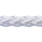 Robline Polyester 8 Allroundline i hvid farve, 1 mm tyk, præsenteret liggende