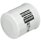 Quicksilver oliefilter 20-mikron set forfra med mærkelogo
