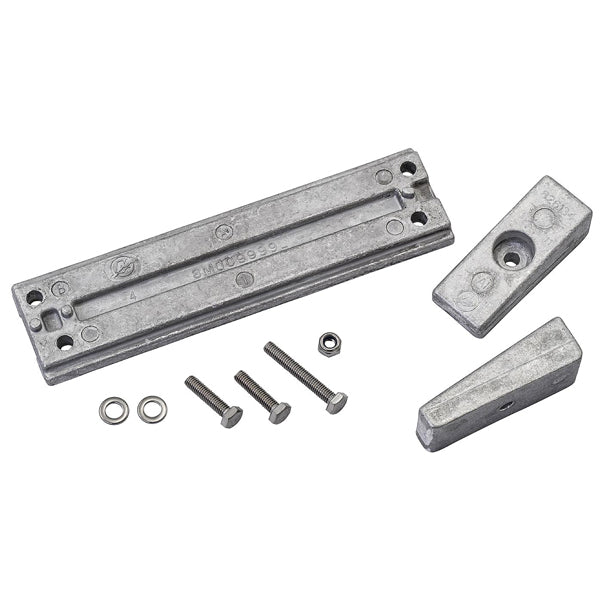 Quicksilver, 8M0107546 Aluminium-Anodensatz für Mercury 40-115 hk
