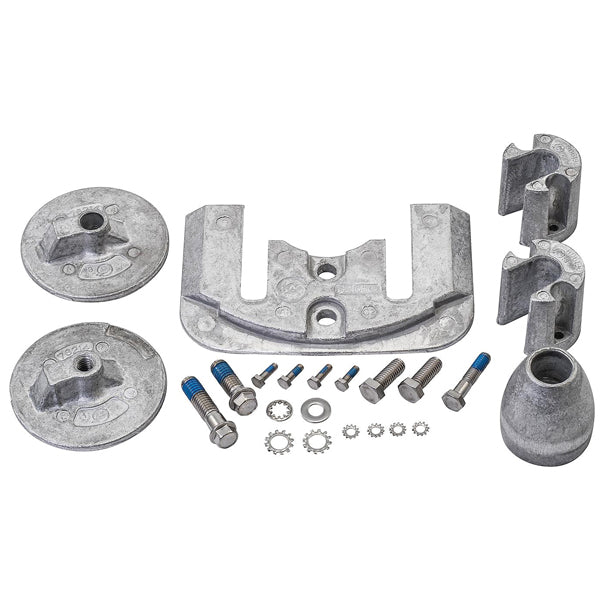 Quicksilver, 888761Q04 Aluminium-Opfersatz für MerCruiser Bravo III-Antriebe