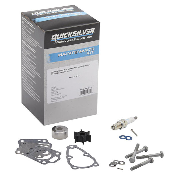 Quicksilver, 8M0181315 Service-Kit Mercury 4-6 PS Vergaser
