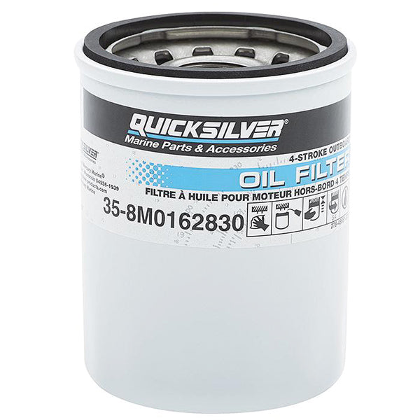 Quicksilver, 8M0162830 Ölfilter für Mercury/Mariner 25-115 PS Außenborder