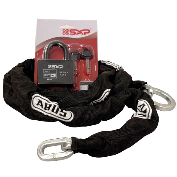 ABUS, SeaTec, Schlossset Klasse 3 2,5 m Kette