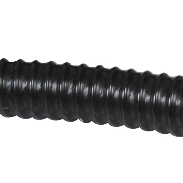 SeaTec spiralsugeslange i sort farve, 20mm x 30m, lagt sammen