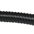 SeaTec spiralsugeslange 38mm i sort farve, rullet op i en bunke