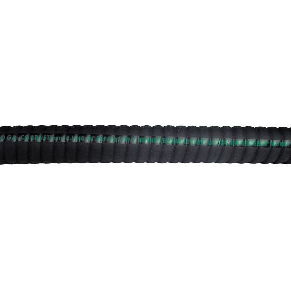 SeaTec udstødningsslange 60mm flex i rullet form på hvid baggrund