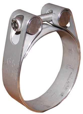 SeaTec spændebånd RF 130-140mm set forfra