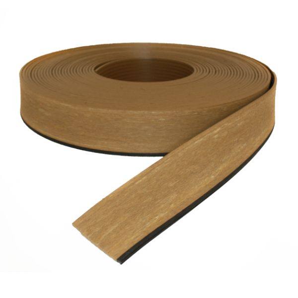 Flexiteek, Isiteek 60mm Randplanke gebleicht/schwarz