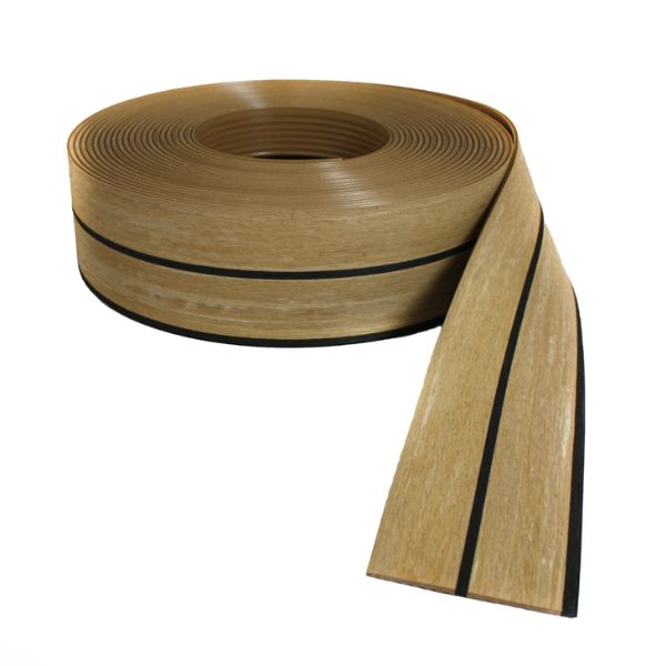 Flexiteek, Isiteek 2x45mm Planke gebleicht/schwarz 1,0 m²