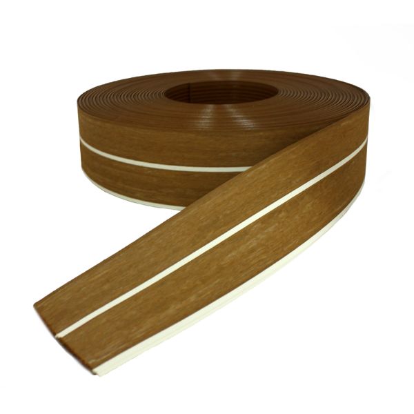 Flexiteek, Isiteek 2x45mm Planke Teak/weiß 90 mm