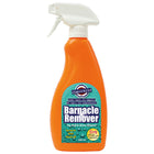 Sharkbite Barnacle Remover 500ml stående på bådplejebord