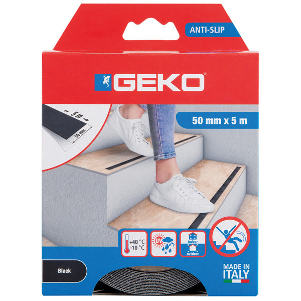Geko, SeaTec, GEKO rutschfestes Band 50mm x 5 m schwarz