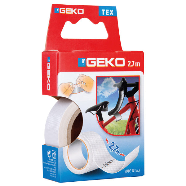 Geko, SeaTec, Geko Gewebeband 19mm x 2,7 meter weiß