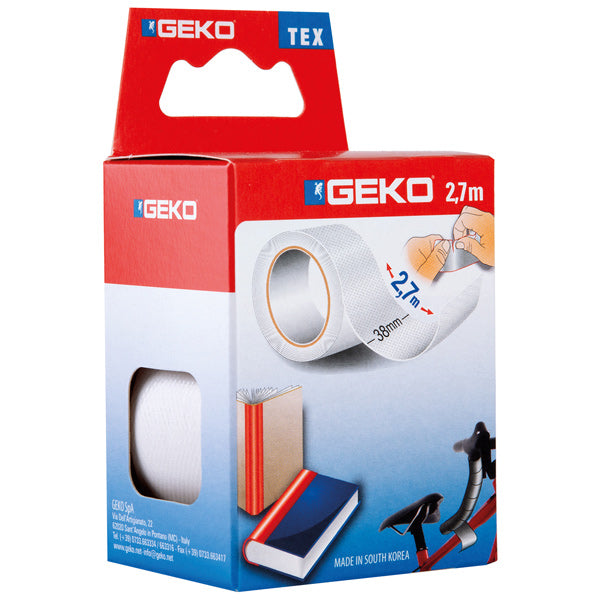 Geko, SeaTec, Geko Gewebeband 38mm x 2,7 meter weiß