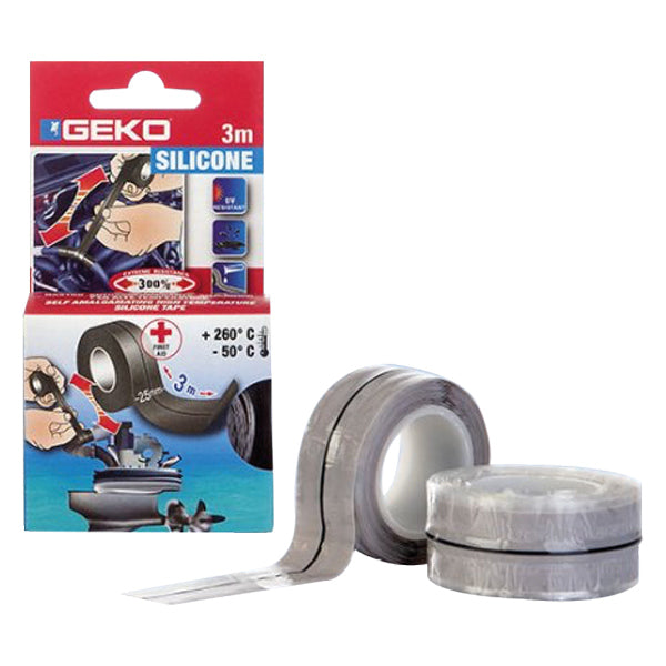 Geko, hochtemperaturbeständiges Dichtungs-Silikonband 25mm x 3 meter